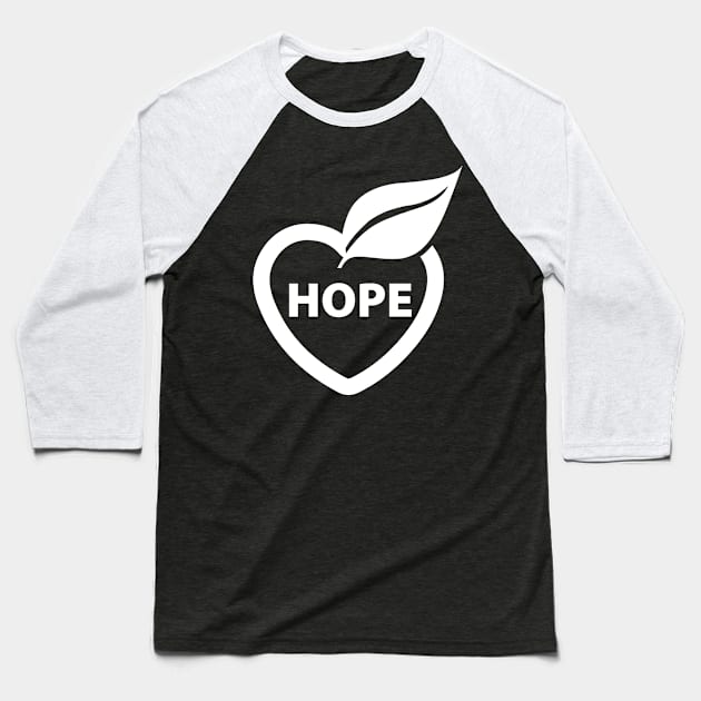 Hope Baseball T-Shirt by jazzworldquest